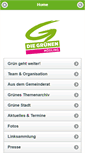 Mobile Screenshot of die-gruenen-moedling.at